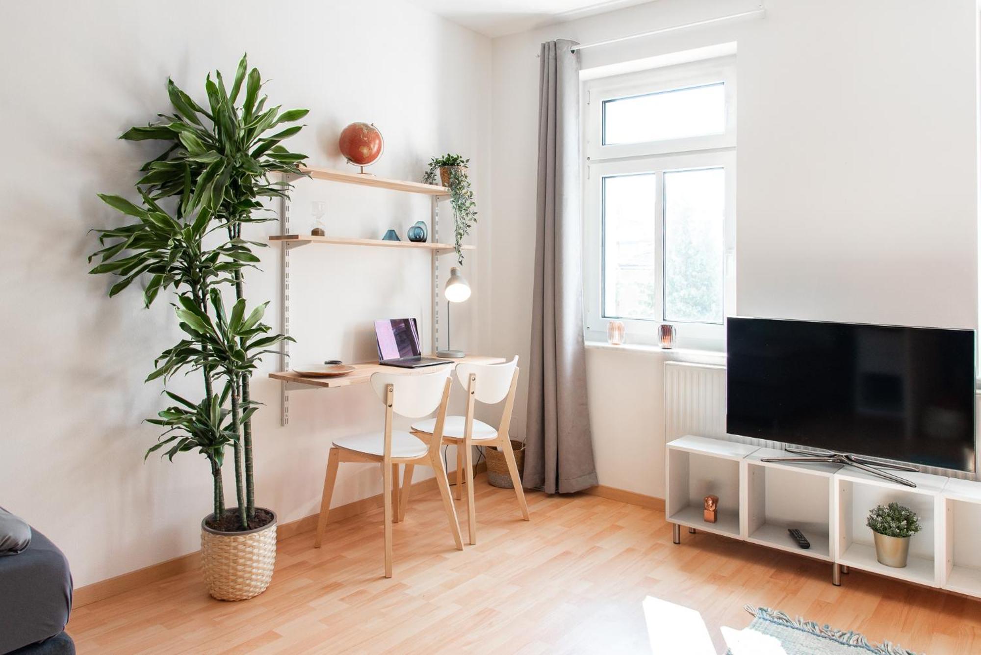 Stilvolles Apartment - Balkon, Netflix, Nespresso, Zentral, Messe Chemnitz Exterior foto